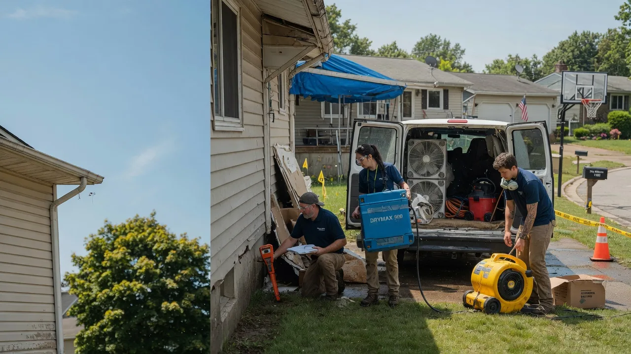Ceiling Leak Cleanup in Kenyon, MN near me